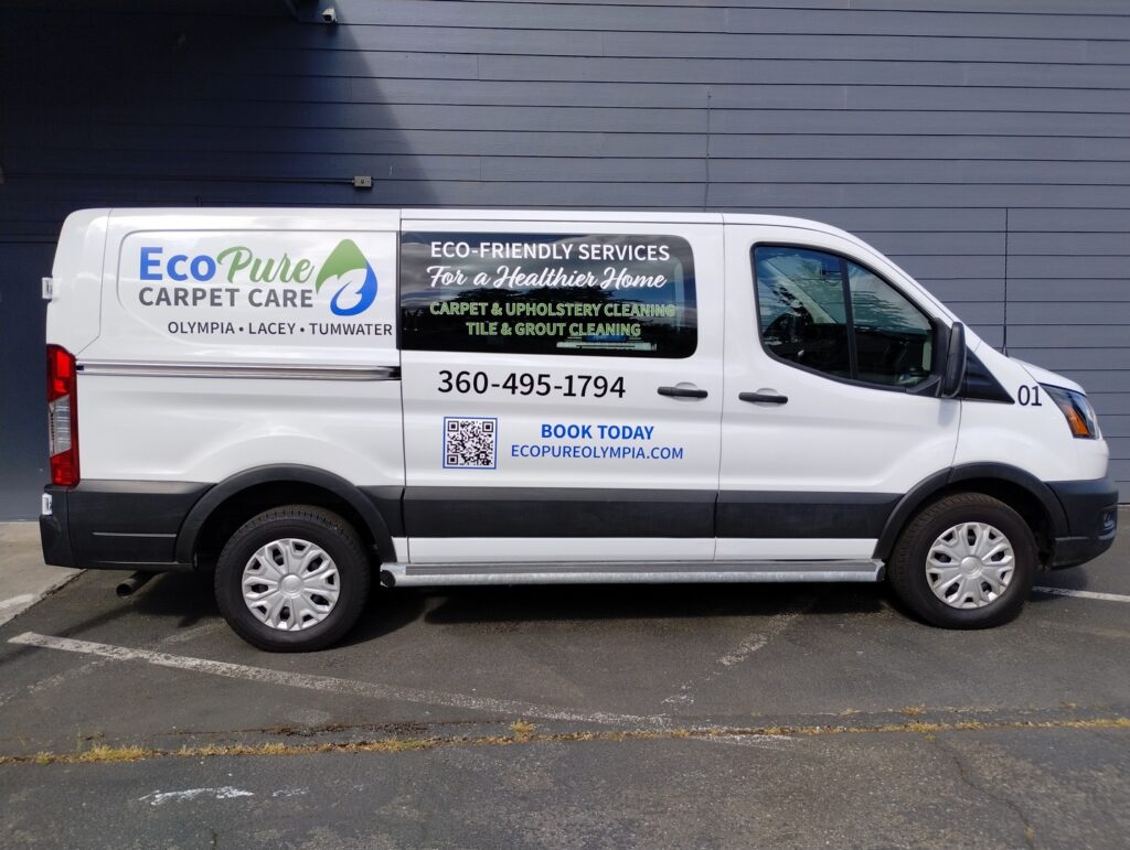 EcoPure Carpet Care Van in Olympia, WA. Give us a call now!
