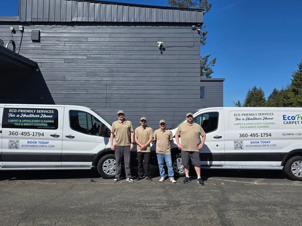 EcoPure Carpet Care Team in Olympia, WA. Give us a call today!
