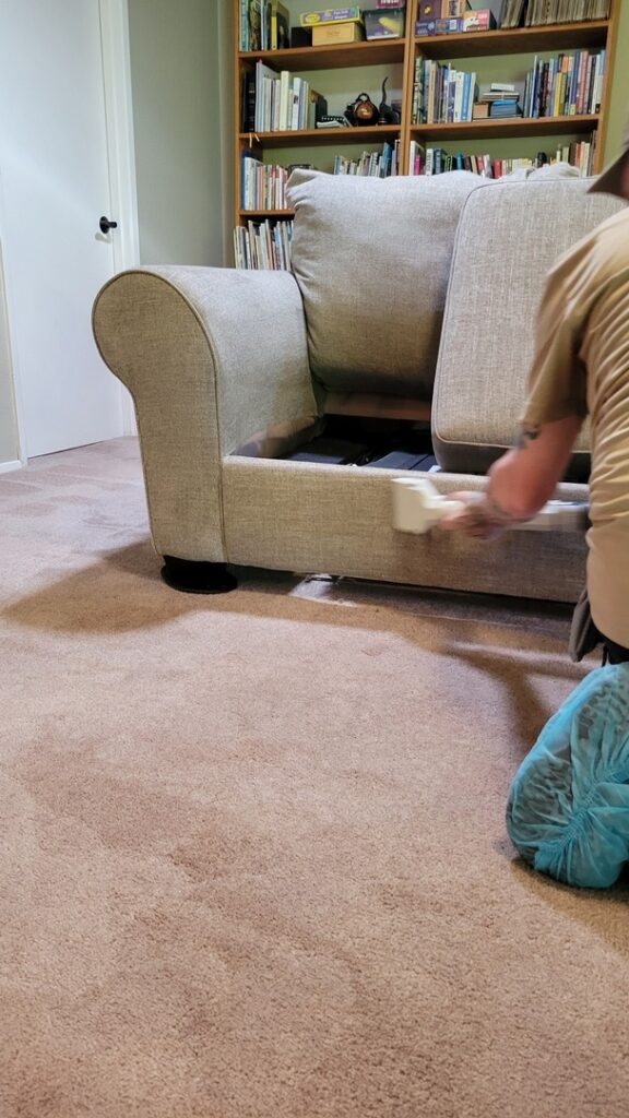 Upholstery cleaning - serving Olympia, Tumwater, and Lacey. Give us a call today for a free quote!